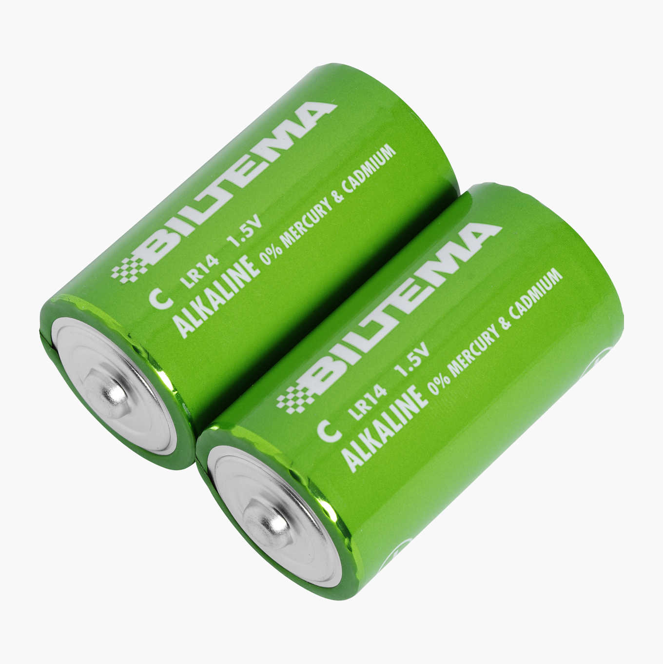C/LR14 Alkaline Batteries, 2pack Biltema.fi